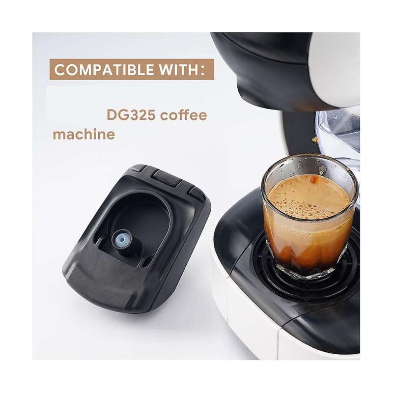 Adapter for Edglumio Dg325 Machine Reusable Capsule Refillable Coffee Maker Espresso Coffee