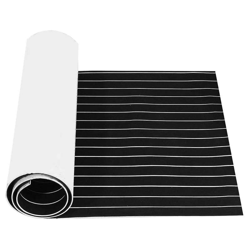 -Adhesive Foam Teak Decking Yacht Flooring Synthetic Boat Floor Mat 2400X450X6mm