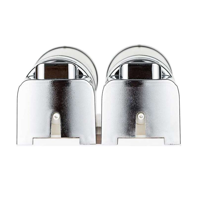 Adhesive Soap Dispenser 300ml Drill Free Wall Mount,manual Dispenser Shampoo Shower for Kitchen Bat