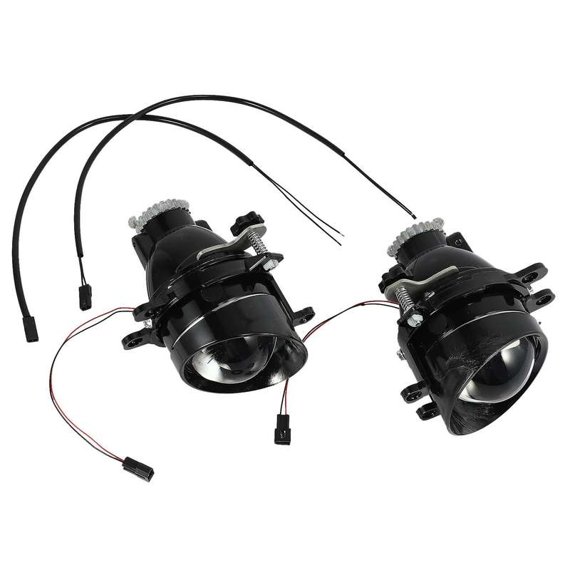 Adjust Fog Lights Bi- Projector Lens for ///Yaris// H11 HID Bulb HD