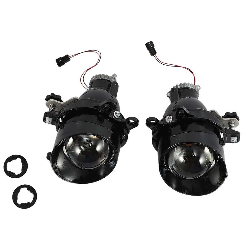 Adjust Fog Lights Bi- Projector Lens for ///Yaris// H11 HID Bulb Blue Film