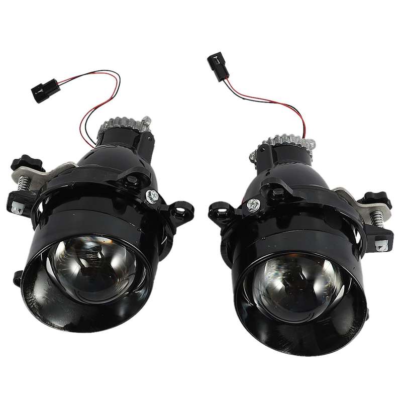 Adjust Fog Lights Bi- Projector Lens for ///Yaris// H11 HID Bulb Blue Film