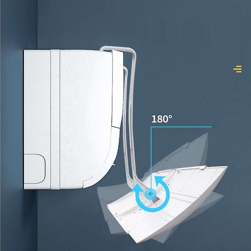 Adjustable Air Conditioner Deflector Confinement Telescopic Air Deflector for Vents Anti Blast Baffl