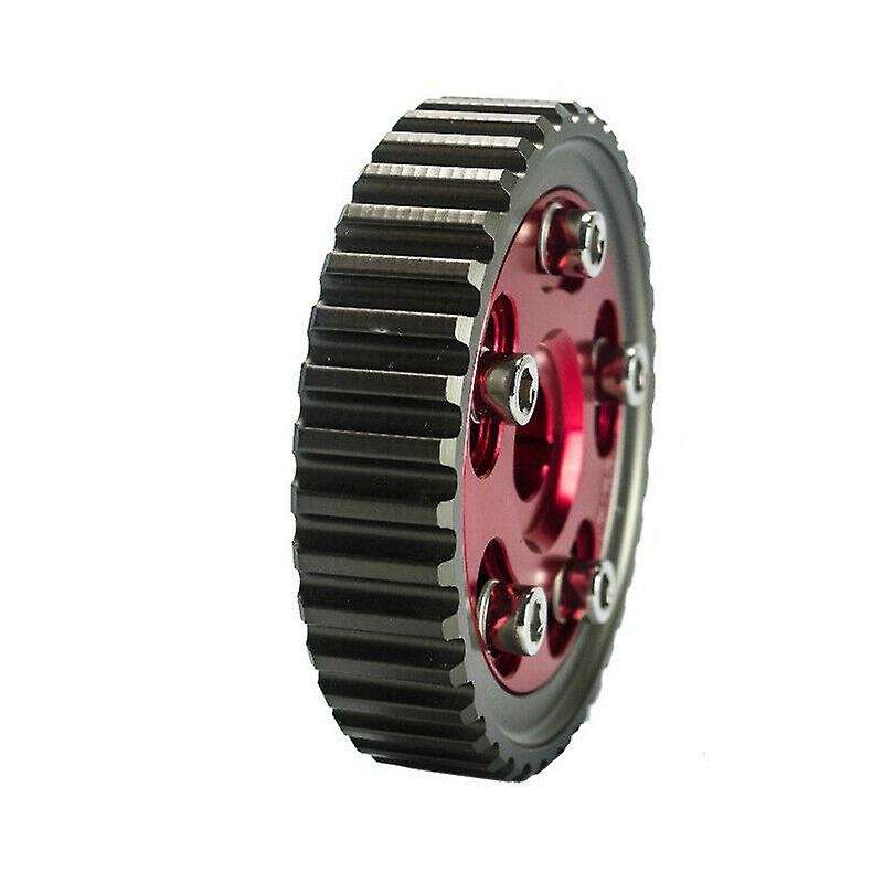 Adjustable Cam Gears Pulley Timing Gear for D15 D16 Sohc D-series 88-00 Del Sol 93-97 Red