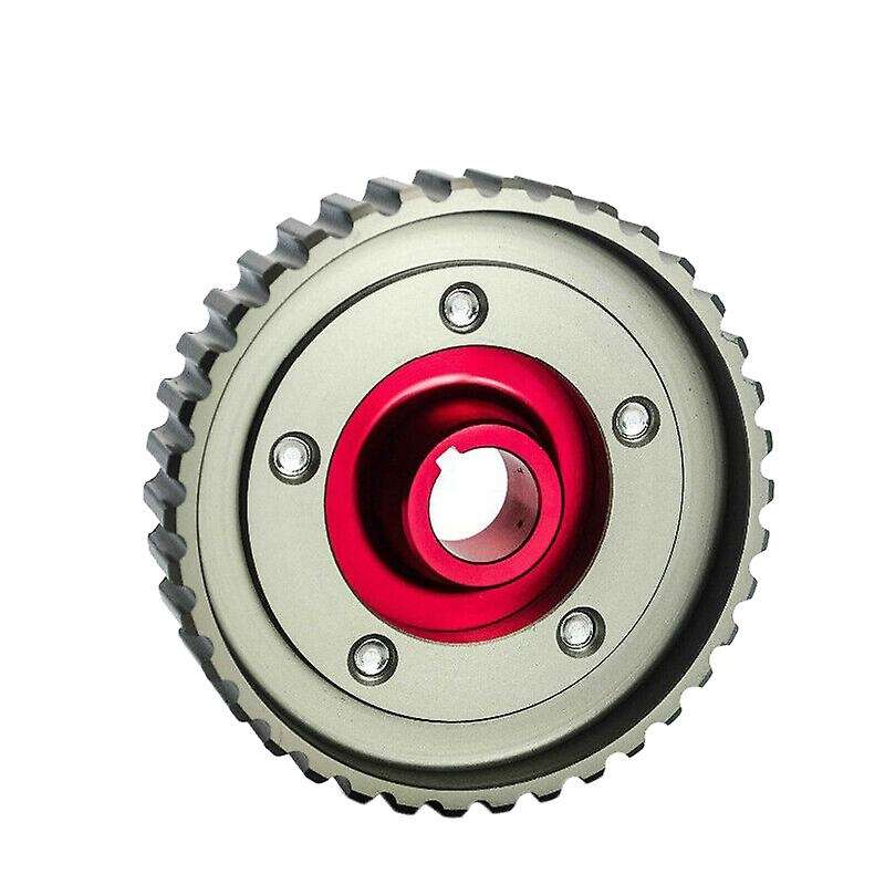 Adjustable Cam Gears Pulley Timing Gear for D15 D16 Sohc D-series 88-00 Del Sol 93-97 Red
