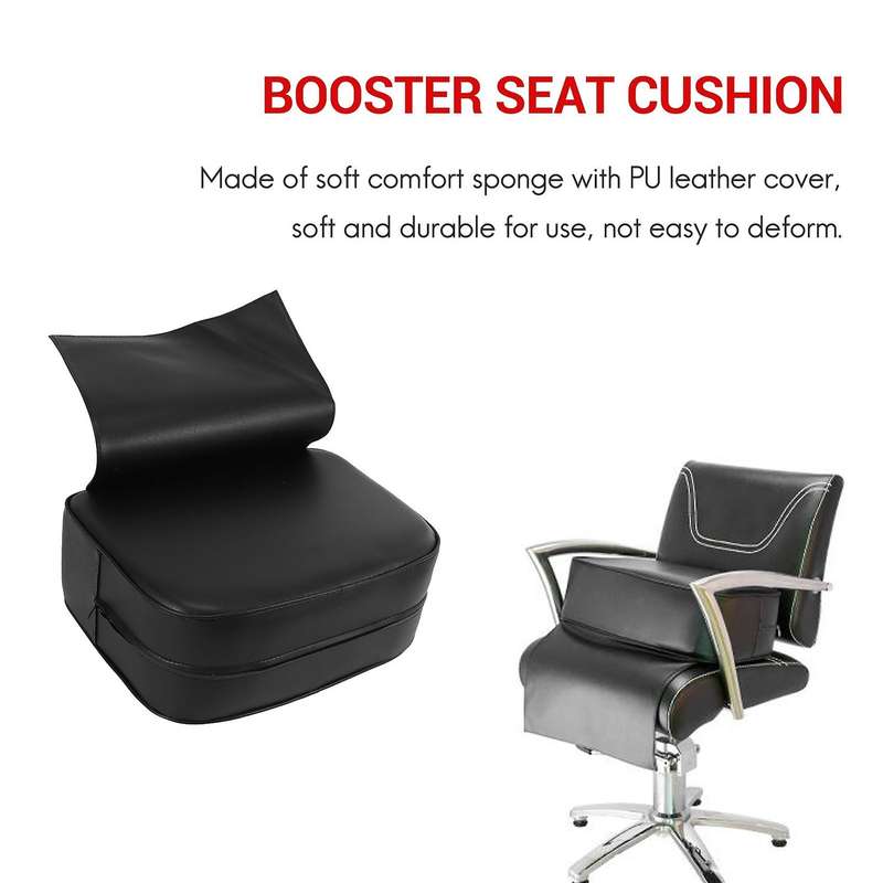 Adjustable Barber Chair Child Booster Cushion Hair Salon Cutting Styling Manicure Shampoo Beauty Sp