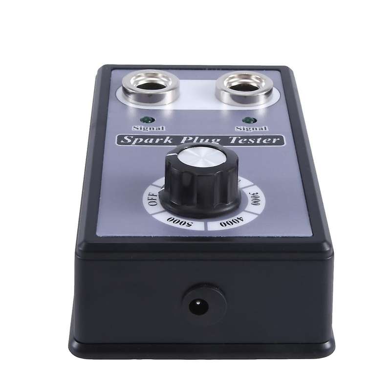 Adjustable Dual Hole Sparking Plug Tester Spark Tester Diagnostic Tool for Car Motorcycle Ignition C