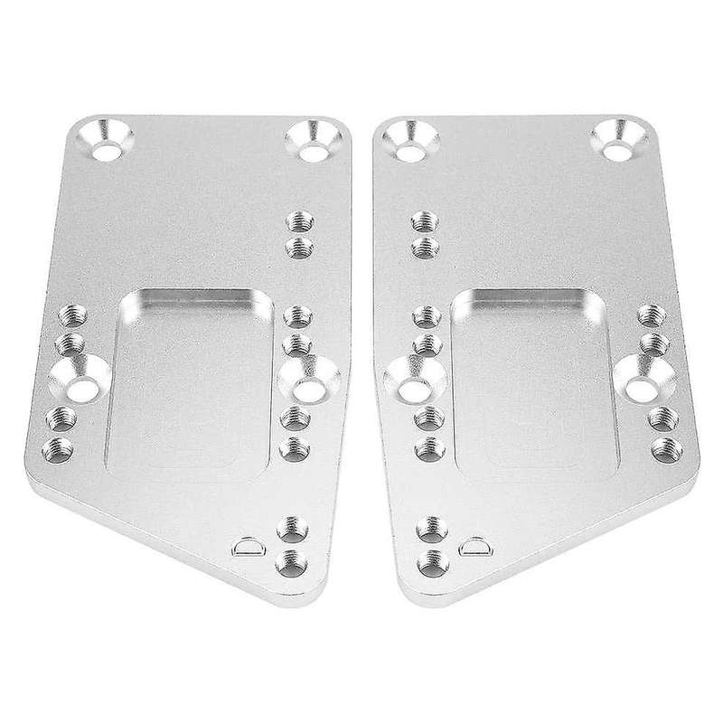 Adjustable Engine Bracket Exchange Adapter Plate Conversion Motor Mounting Adjustment Plate for LS1