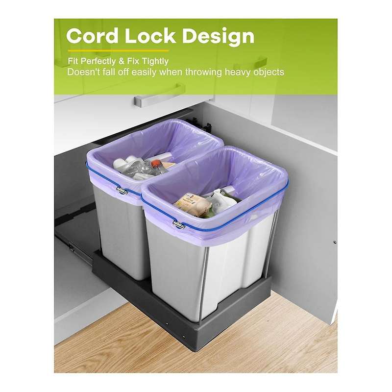 Adjustable Elastic Rope Garbage Bin Multifunctional Beach Chair Strap Elastic Band Garbage Bin Bag