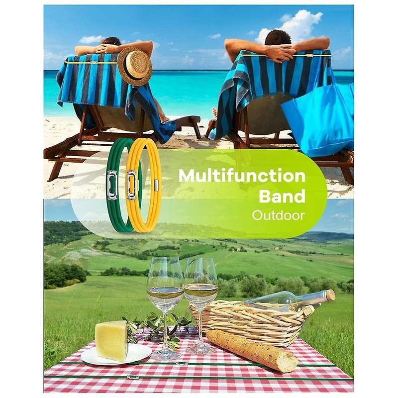 Adjustable Elastic Rope Garbage Bin Multifunctional Beach Chair Strap Elastic Band Garbage Bin Bag
