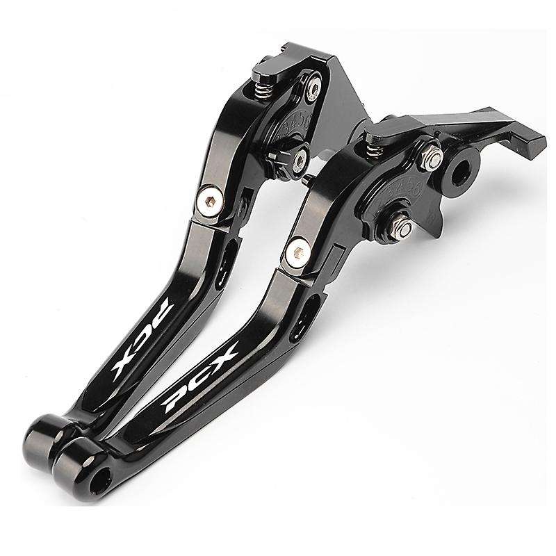 Adjustable Extendable Brake Clutch Levers, for PCX125 PCX150 2010-2020,Black