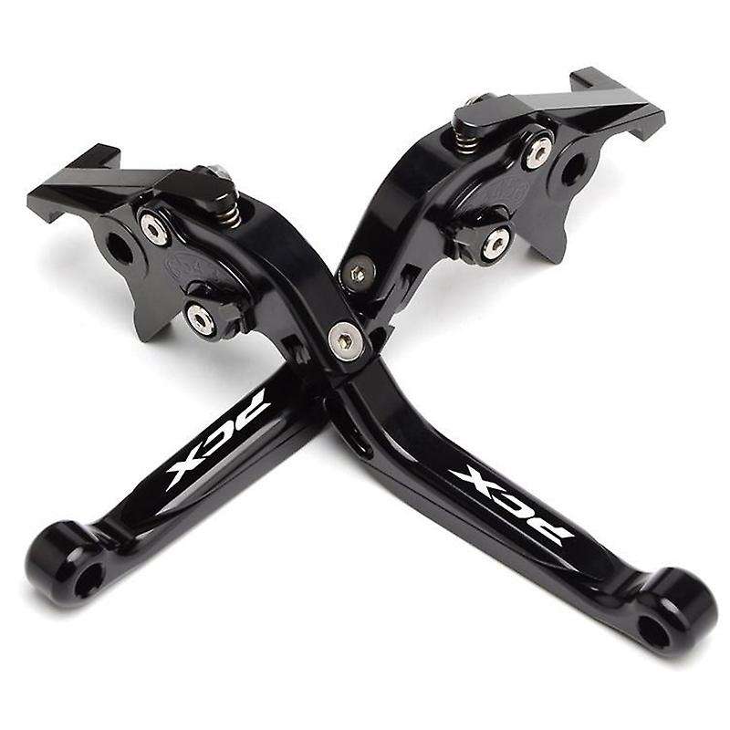 Adjustable Extendable Brake Clutch Levers, for PCX125 PCX150 2010-2020,Black