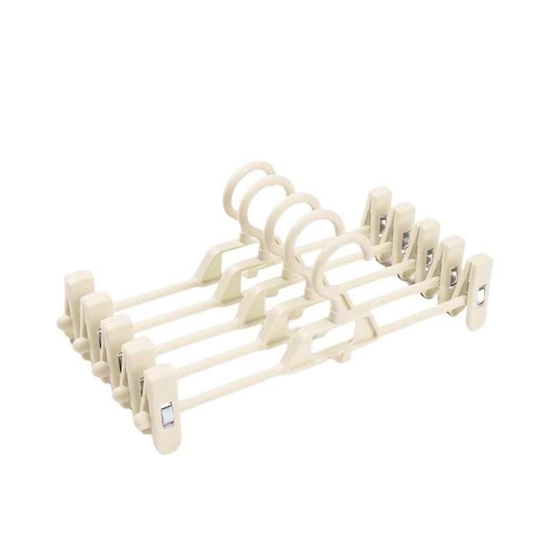 Adjustable Plastic Clothes Rack for Skirt Clip Bra Clothespin Underwear Panties Portable Hanger Clot