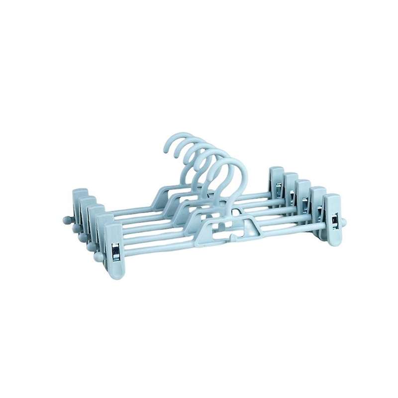 Adjustable Plastic Clothes Rack for Skirt Clip Bra Clothespin Underwear Panties Portable Hanger Clot