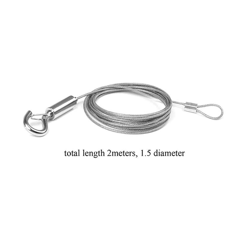 Adjustable Picture Lanyard Restaurant Hanging Lanyard Stainless Steel Hanging Line Picture Frame Lan