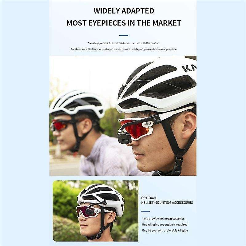 Adjustable Road Bicycle Eyeglass Rear View Mirror Universal Pro Bicycle Ultra Light Helmet Rearvie