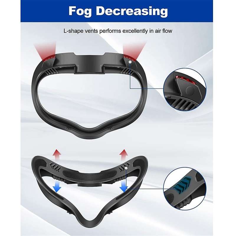 Adjustable Size VR Interface Support Bracket Foam Pad for Quest 2 Interface Pad 2 VR Accessories
