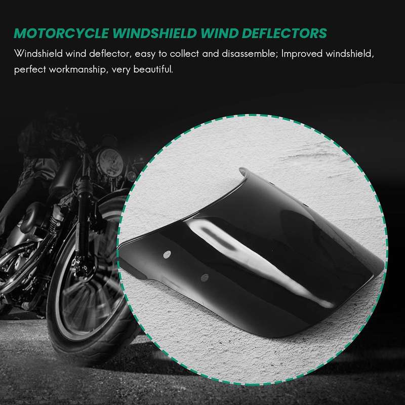 Adjustable Universal Motorcycle Headlight Windshield Wind Deflector