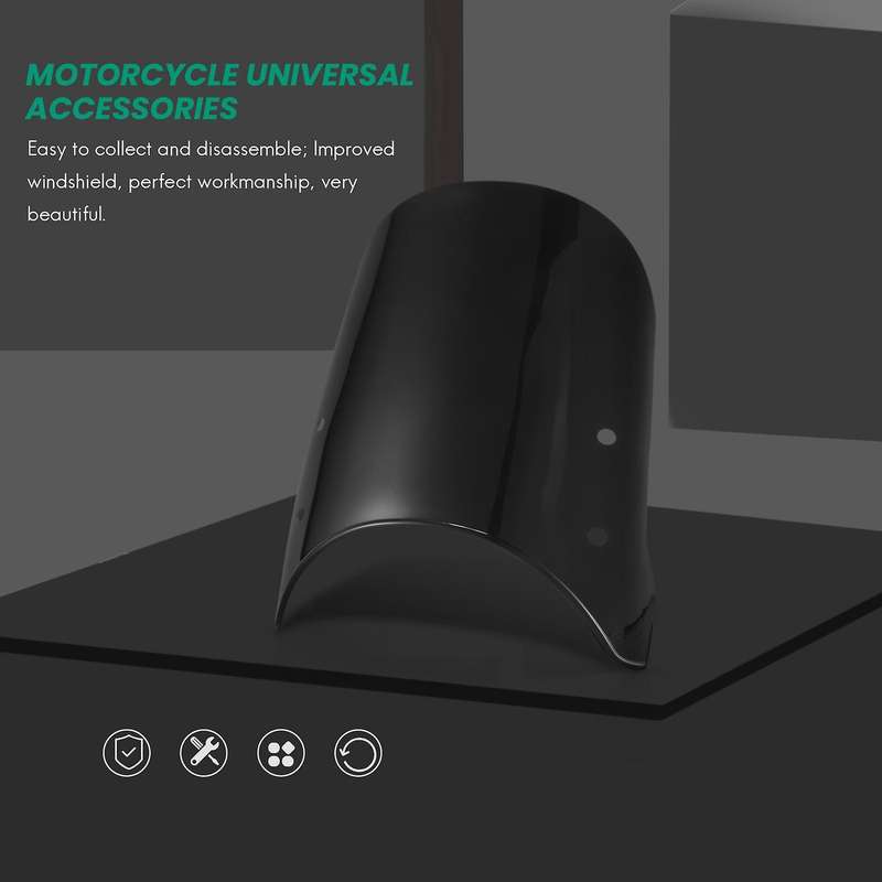 Adjustable Universal Motorcycle Headlight Windshield Wind Deflector
