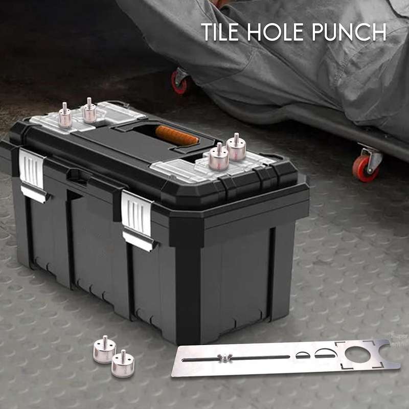 Adjustable Tile Locator to Wall Marking Position Ruler Ceramic Hole