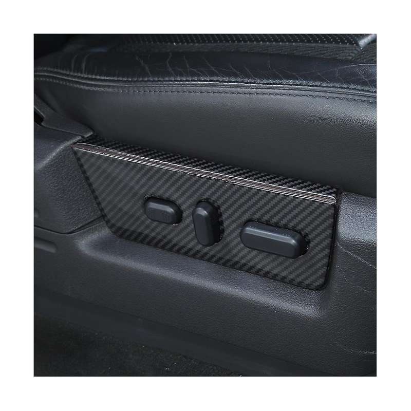 Adjustment Panel Cover Trim Decoration Stickers for 2009-2014 Interior Accessories - Soft Carbon F