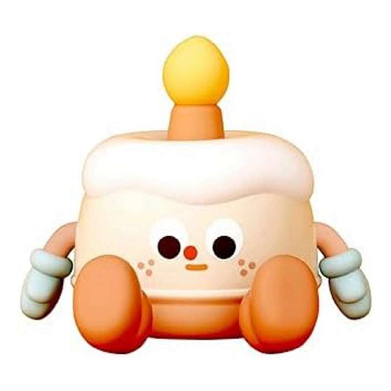 Adorable Rechargeable Led Night Lamp for Kids Bedrooms Soft Silicone Touch Lamp with Warm Light Birt
