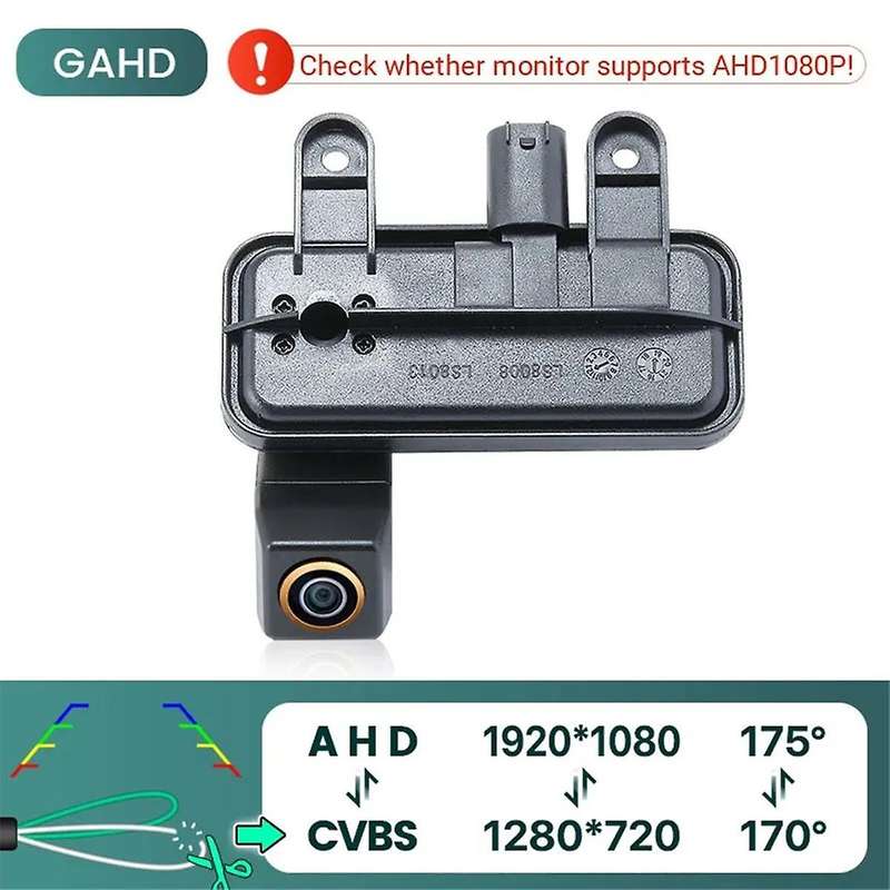 AHD1080P-175deg Rear View Camera Night Vision Reversing Camera for E Class E200 E260 E300 E350 E63 W