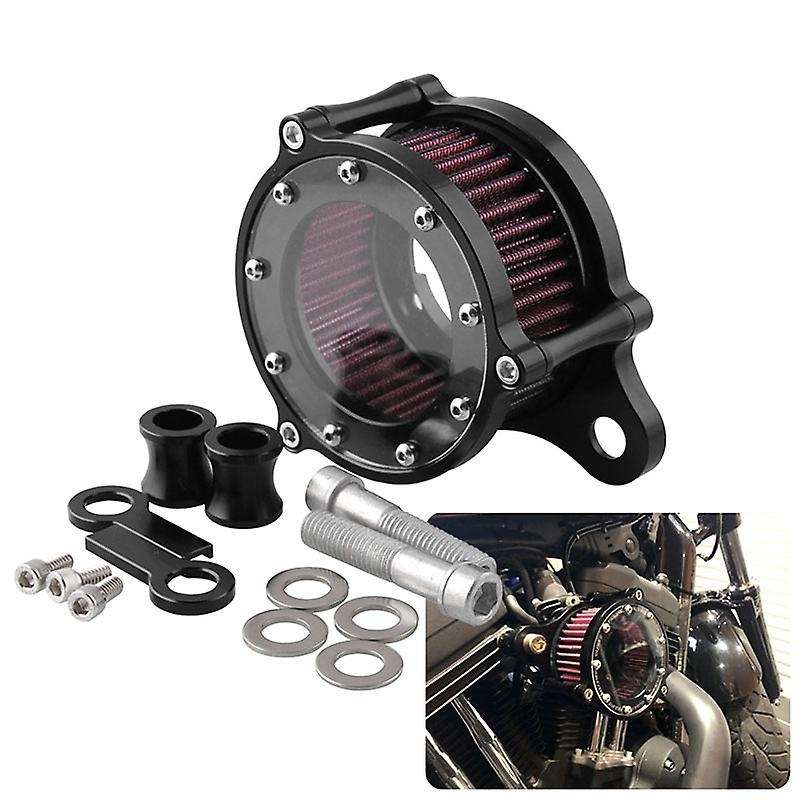 Air Cleaner Intake Filter System Kit for Sportster XL883 XL883N XL883R XL883P XL1200 XL1200L XL1200