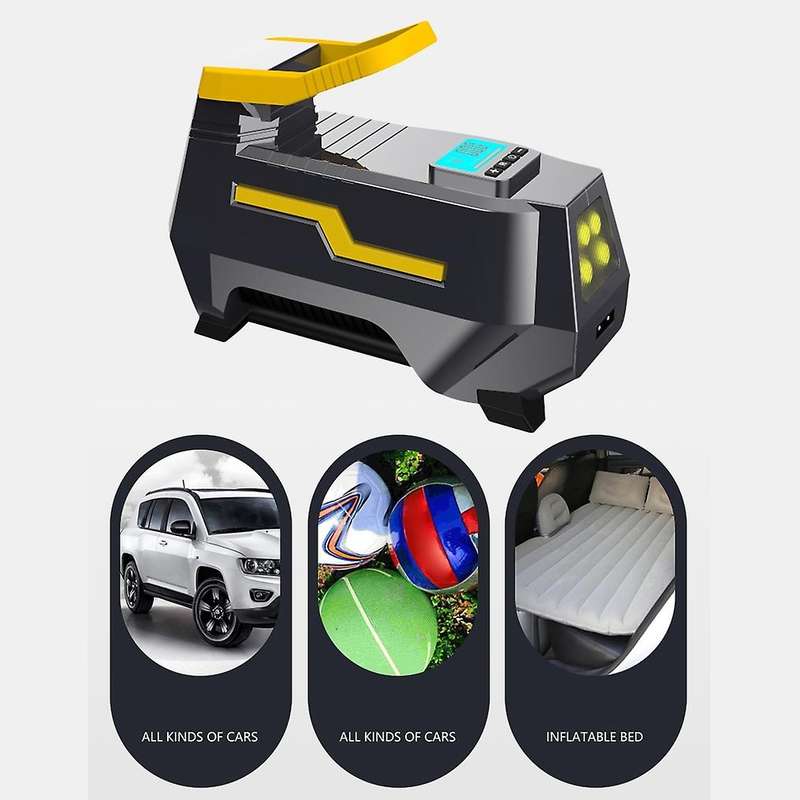 Air Compressor for Car Tires Tire Inflator 12VDC 150 PSI Auto Tire Pump with Digital Pressure Gauge