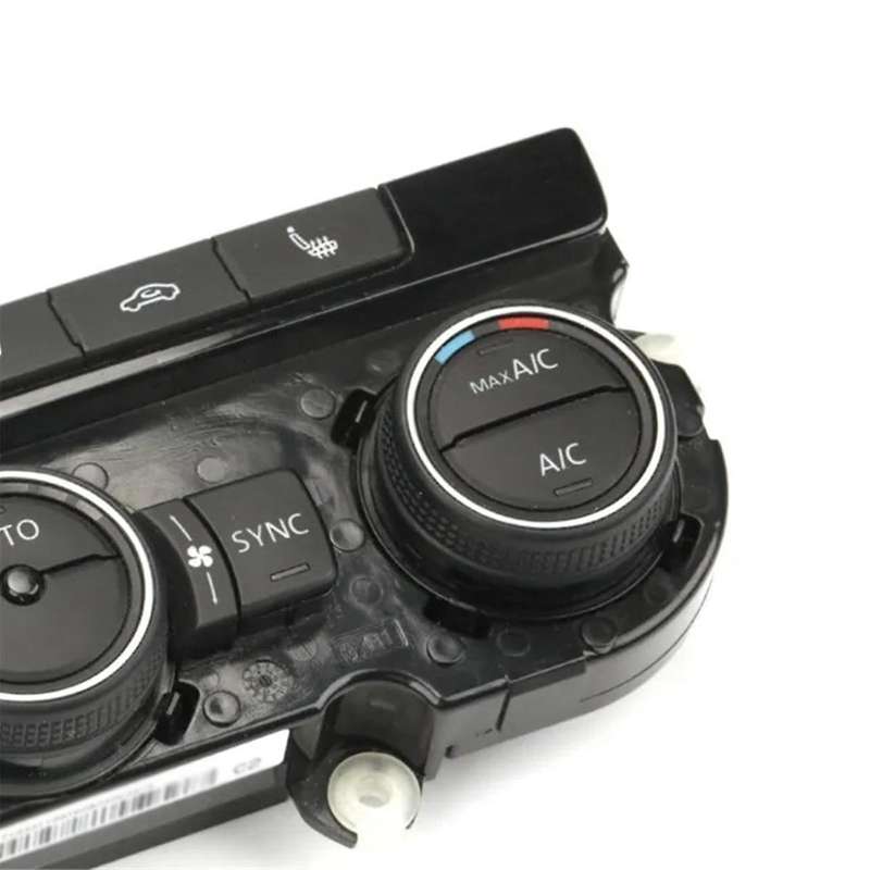 Air Condition Control Switch Panel AC Seat Heater Switch for B7 CC Golf 6 2013-18 35D907044B 35D 907