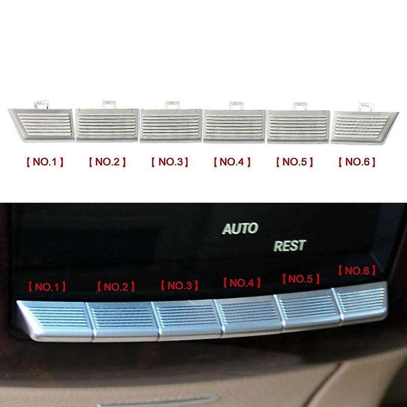 Air Conditioner Button Rear Air Outlet Adjustment Switch Button for W221 S Class S300 06-13 22182046