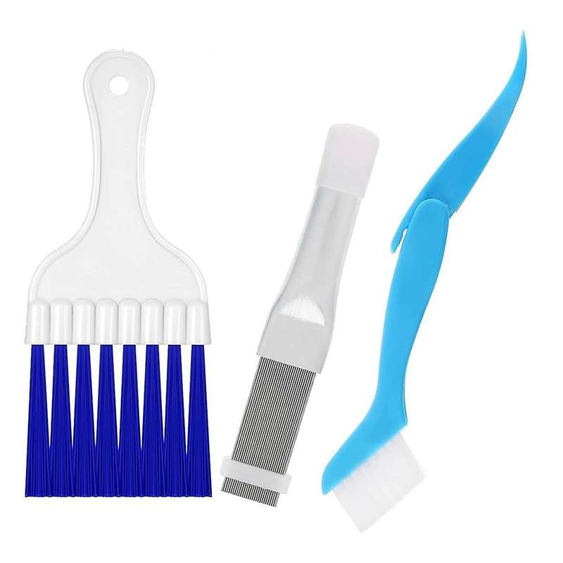 Air Conditioner Condenser Fin Comb Cleaner Kit, Air Conditioner Fin Cleaner Brush Kit, Evaporator Ra
