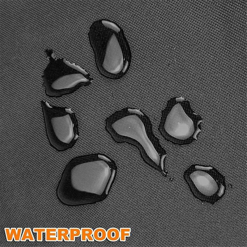 Air Conditioner Cover for Outside Units, Black Snow-resist Winter Waterproof Outdoor Ac Cover (black
