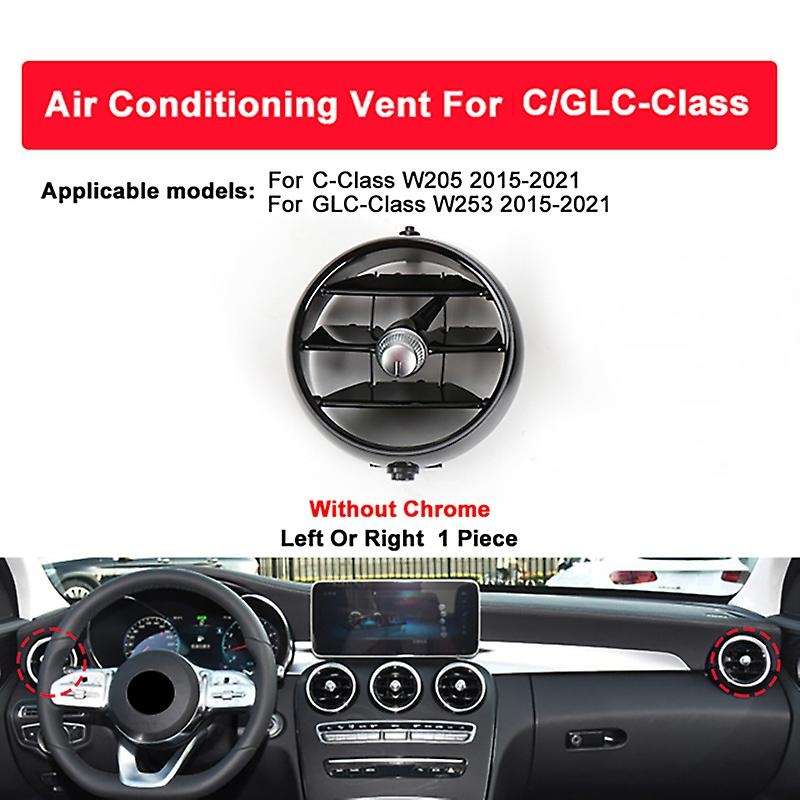 Air Conditioner Instrument Panel for C Class W205 GLC W253 15-21 Side Outlet Tuyere A/C Folding Fitt