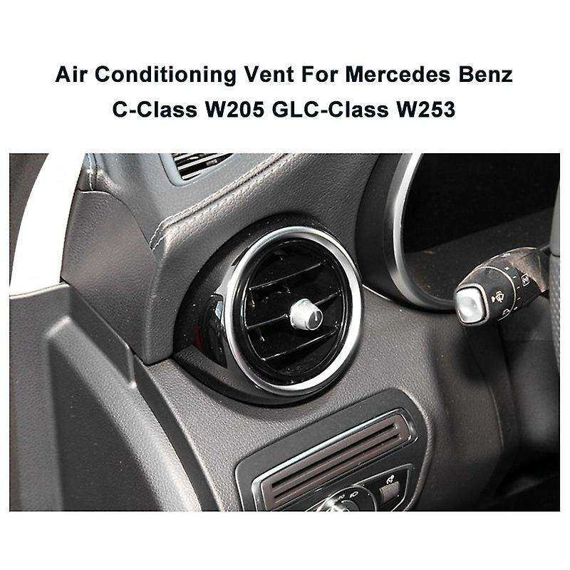 Air Conditioner Instrument Panel for C Class W205 GLC W253 15-21 Side Outlet Tuyere A/C Folding Fitt