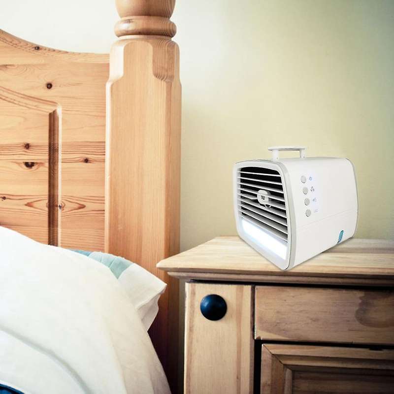 Air Conditioner Mini Fan Portable Air Conditioner for Room Home Air Cooling Desktop Spray Humidifier