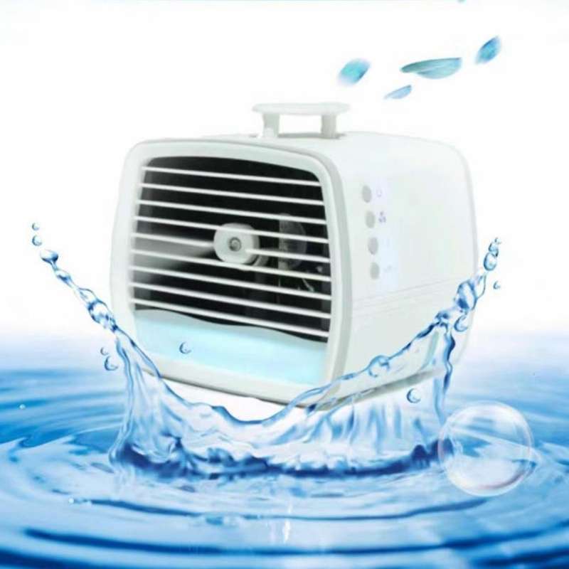 Air Conditioner Mini Fan Portable Air Conditioner for Room Home Air Cooling Desktop Spray Humidifier