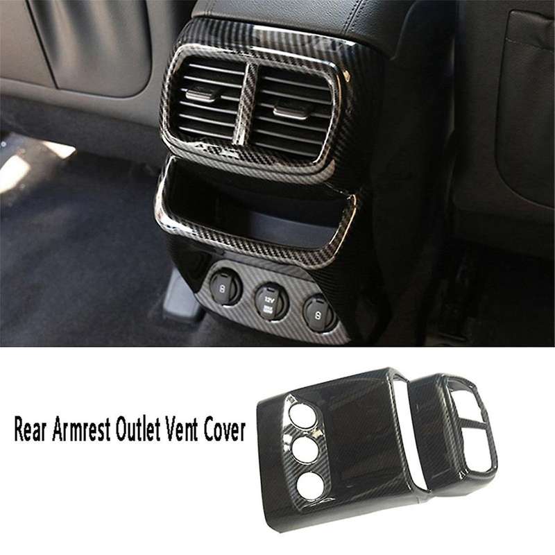 Air Conditioner Outlet Vent Cover Rear Armrest Outlet Vent Cover for 2019-2020