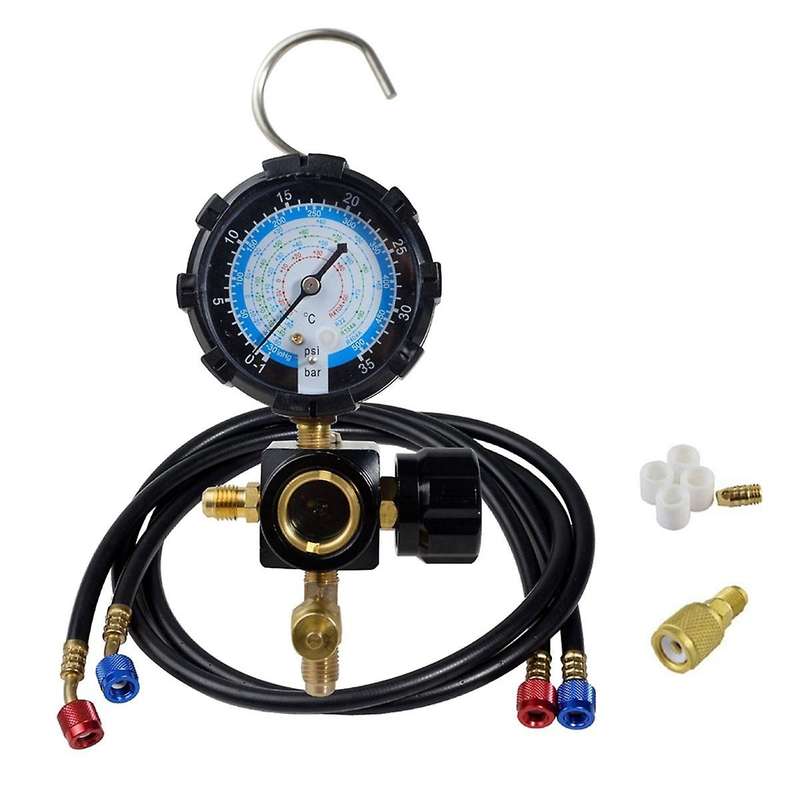 Air Conditioner Refrigerant Low Pressure Gauge for R410A 134A R22 R404A A/C Diagnostic Refrigerant C