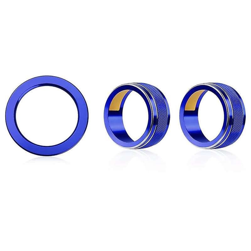 Air Conditioning AC Knob Button Cover for 2021 2022 Engine Start Switch Cover Trim Sticker Accessori