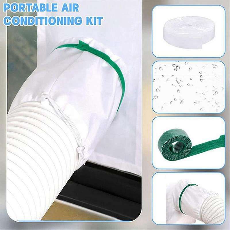 Air Conditioner Window Seal Kit Portable Air Conditioner Tilting Sloping Cover Window Air Condition