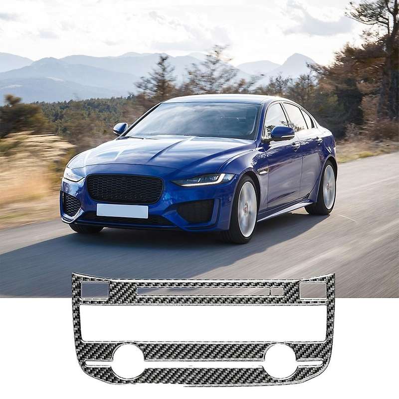 Air Conditioning Center Mode Button Frame Cover Trim Carbon Fiber for XE XF F-PACE 2016-2020 Accesso