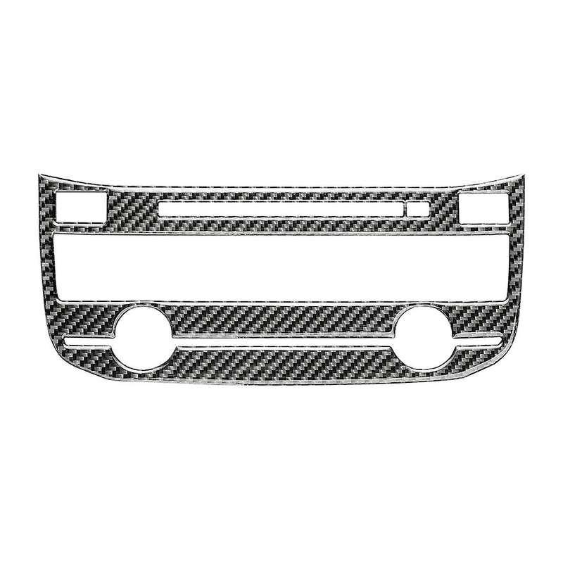 Air Conditioning Center Mode Button Frame Cover Trim Carbon Fiber for XE XF F-PACE 2016-2020 Accesso