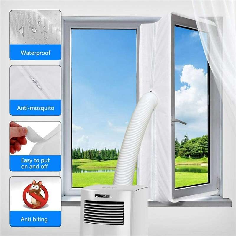Air Conditioner Window Seal, Window Seal for Portable Air Conditioner and Tumble Dryer, Works, Air