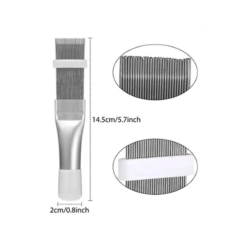 Air Conditioning Condenser Fin Cleaning Brush Stainless Steel Air Conditioning Fin Cleaning Radiato