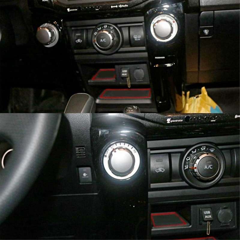 Air Conditioning Control Panel Car Trim Center Switch Control Cover for 4Runner 2014-2019