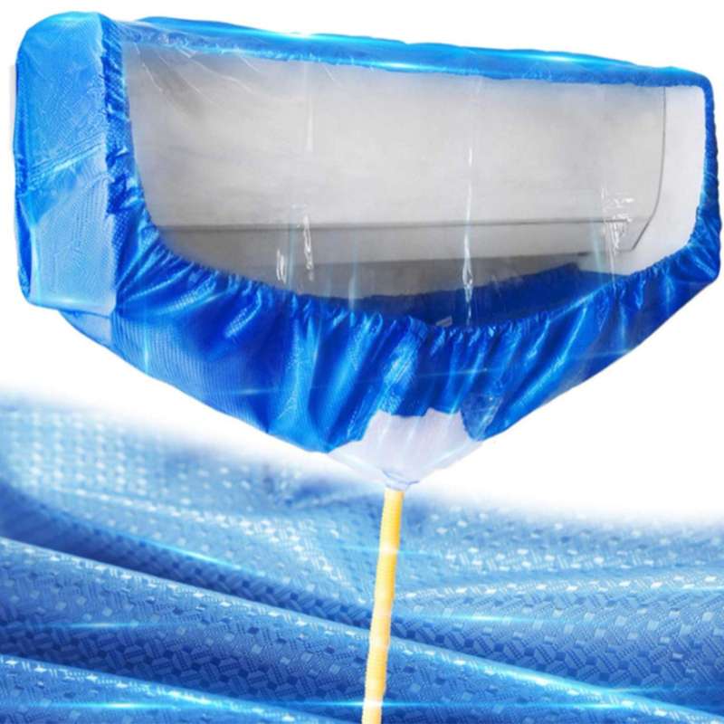 Air Conditioning Cleaning Cover,Air Conditioner Dust Washing Tools,Protection Cover Protector Bag fo