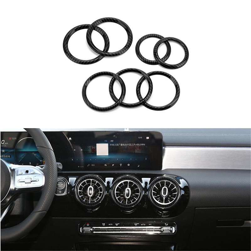 Air Conditioning Outlet Decorative Ring Front Dashboard Air Conditioning Component for A CLA GLA