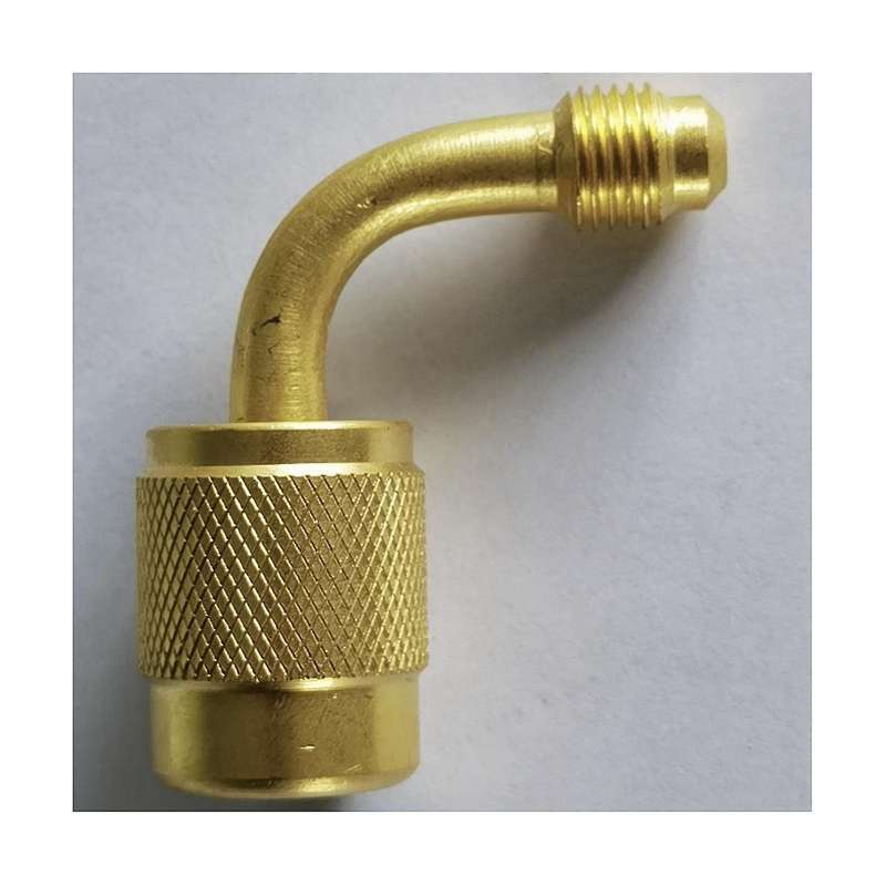 Air Conditioning Refrigerant Infusion Quick Elbow