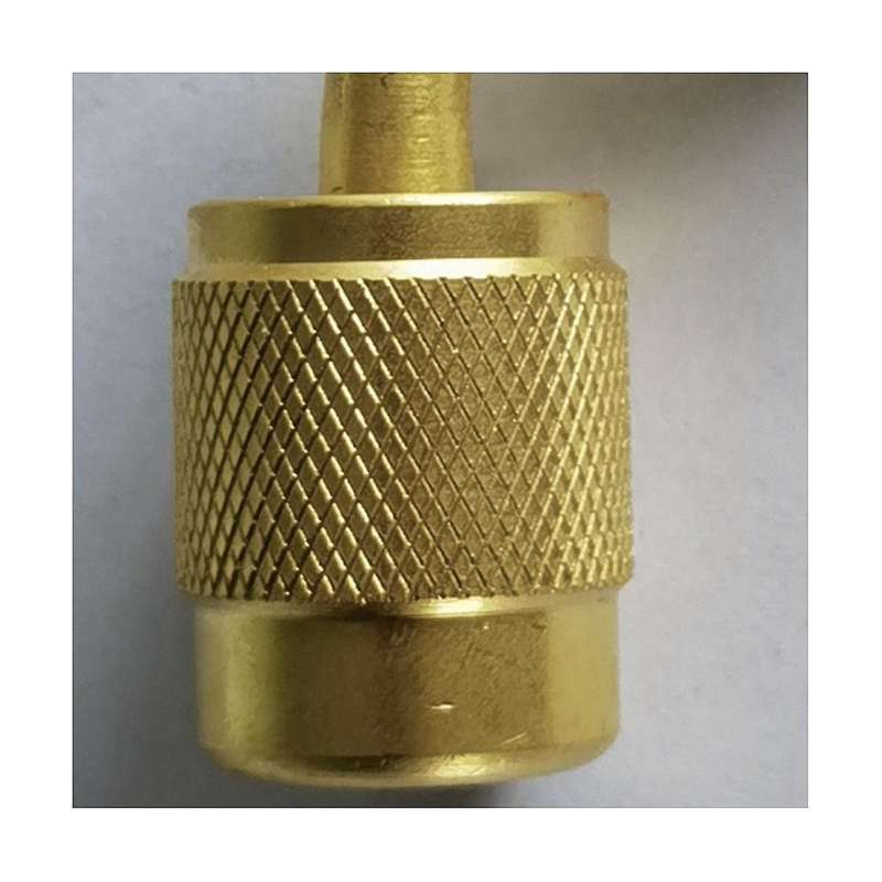 Air Conditioning Refrigerant Infusion Quick Elbow